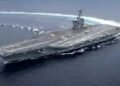 Iran Klaim Drone-nya Hantam Kapal Induk USS Abraham Lincoln, Armada AS Disebut Mundur 1.000 Km dari Selat Hormuz