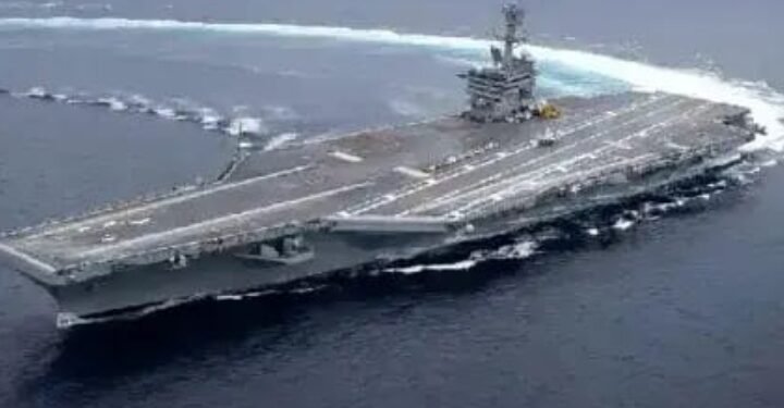 Iran Klaim Drone-nya Hantam Kapal Induk USS Abraham Lincoln, Armada AS Disebut Mundur 1.000 Km dari Selat Hormuz