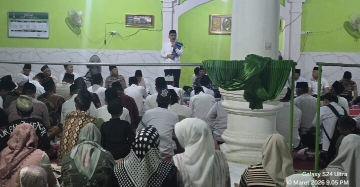 Pererat Silaturahmi, Bupati dan Wakil Bupati Empat Lawang Gelar Safari Ramadhan di Desa Tanjung Ning Simpang