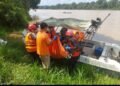 Korban Tenggelam di Sungai Pinoh di Temukan di Sungai Melawi