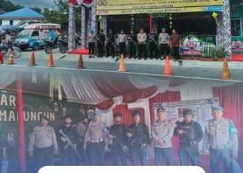 Operasi Ketupat Toba 2026: Brimob Sumut Siaga Amankan Aktivitas Masyarakat di Parapat