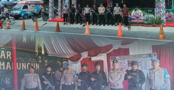 Operasi Ketupat Toba 2026: Brimob Sumut Siaga Amankan Aktivitas Masyarakat di Parapat
