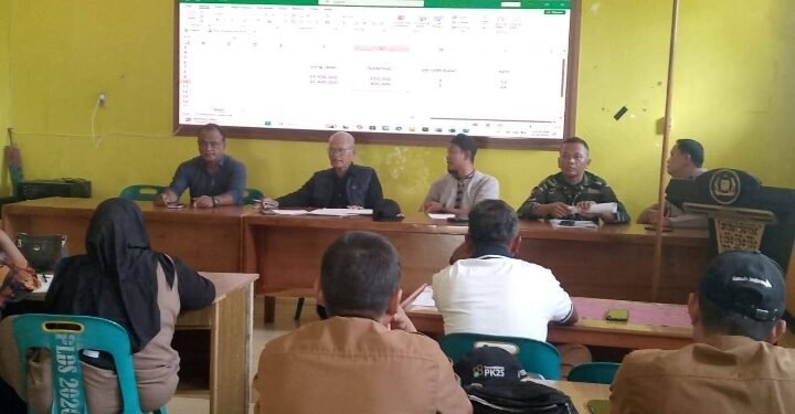 Pemdes Suka Mulya Kecamatan Secanggang Gelar Rapat Koordinasi Penyaluran BLT-DD Tahun Anggaran 2026