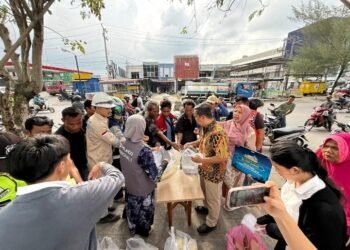 Ramadhan Berbagi, Pelindo Regional 1 Belawan Salurkan 1.250 Paket Sembako, 1.250 Takjil dan 250 Santunan Anak Yatim
