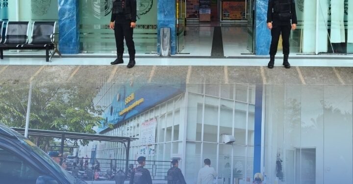 Brimob Polda Sumut Lakukan Pemantauan Keamanan di Terminal Amplas