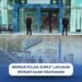 Brimob Polda Sumut Lakukan Pemantauan Keamanan di Terminal Amplas