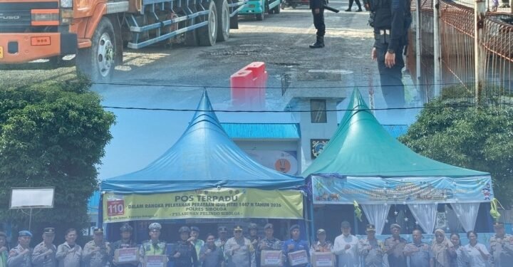 Siaga Tanpa Henti! Brimob Polda Sumut Kawal Ketat Arus Mudik Lebaran di Sibolga dalam Operasi Ketupat Toba 2026