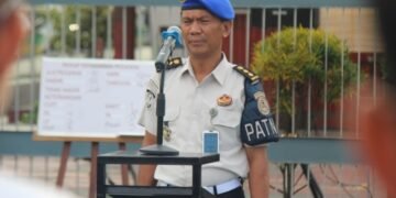 Apel Pagi Lapas Pekanbaru, Kasubag TU Ingatkan Pentingnya Disiplin dan Integritas Petugas