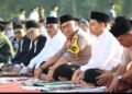 Polres Langkat Amankan Pelaksanaan Sholat Idul Fitri 1447 H, Ribuan Jama’ah Khusyuk Beribadah