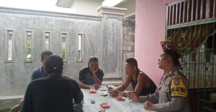 Polri Aktif Sambang Desa, Warga Serapit Diimbau Waspada Kejahatan dan Jauhi Narkoba