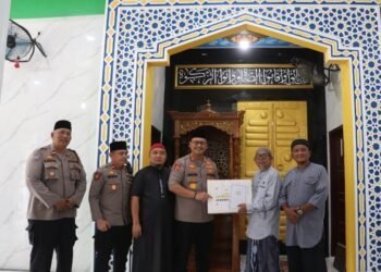 Kapolres Langkat Gelar Safari Sholat Jum’at, Perkuat Sinergi dan Serap Aspirasi Masyarakat