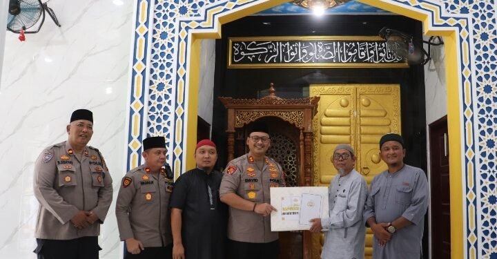 Kapolres Langkat Gelar Safari Sholat Jum’at, Perkuat Sinergi dan Serap Aspirasi Masyarakat