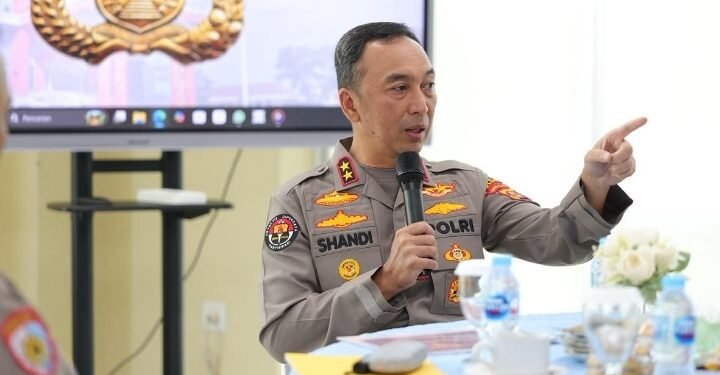Polda Sumsel Gelar Coffee Morning dan Anev Kinerja, Tekankan Profesionalisme Personel