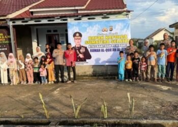 Polda Sumsel Bangun Sumur Bor dan Rumah Al-Qur’an di OKU Timur