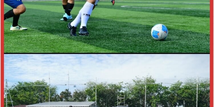 Gelar Mini Soccer Persahabatan, Kejati Sumut vs Mahasiswa dan KNPI Sumut