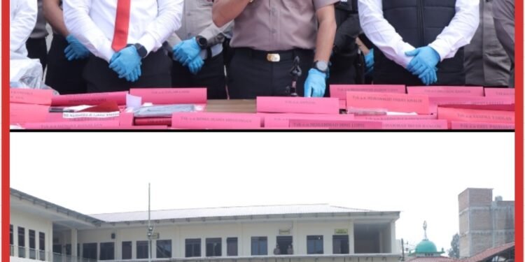 Polres Karo Tuntaskan Puluhan Kasus dalam 100 Hari, Kapolres : “Kami Tidak Bisa Bekerja Sendiri”