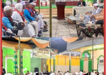 Lepas Rombongan Haji Kecamatan Brandan, Camat Pangkalan Brandan Berharap Jama’ah Diberikan Kesehatan dan Kelancaran 