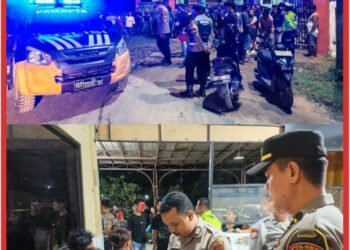 Polres Tapteng Redam Potensi Tawuran Remaja di Rusunawa Pandan, Sebilah Parang Disita