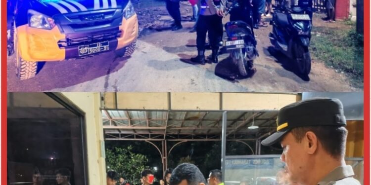 Polres Tapteng Redam Potensi Tawuran Remaja di Rusunawa Pandan, Sebilah Parang Disita