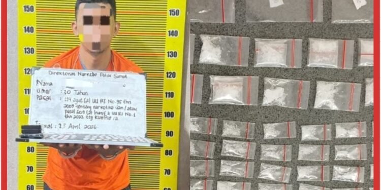 Ungkap Peredaran Sabu di Pematang Siantar, Polisi Amankan 86 Paket dan Lumpuhkan Pelaku Saat Pengembangan