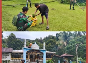 Karya Bakti Merawat Rumah Ibadah untuk Saudara di Papua.