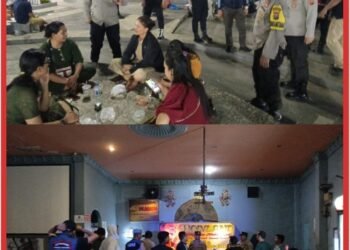 Cegah Kriminalitas dan 3C, Polres Tapteng Gelar Patroli Blue Light di Sejumlah Titik Rawan