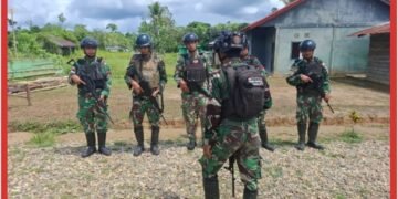 TNI Hadir di Segala Kondisi Masyarakat Pedalaman