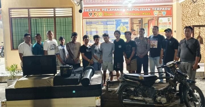 Bukan Sekadar Bobol Rumah, Jaringan Maling Serba Bisa Dibekuk Polsek Bangun! 7 Pelaku Diamankan, 1 DPO Masih Diburu