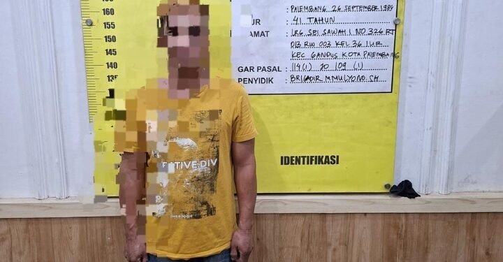 Unit 8 Satresnarkoba Polrestabes Palembang Gerebek Rumah di Gandus, Pengedar Sabu Akui Kepemilikan di Depan Petugas