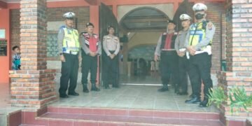 Satlantas Polres Langkat Laksanakan Patroli Pengamanan Ibadah Wafat Yesus Kristus, Situasi Aman dan Kondusif