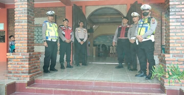 Satlantas Polres Langkat Laksanakan Patroli Pengamanan Ibadah Wafat Yesus Kristus, Situasi Aman dan Kondusif