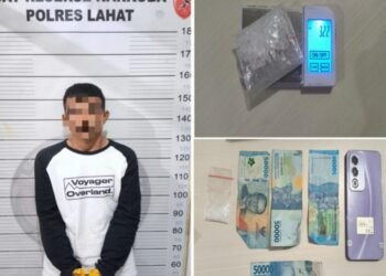Upaya Licik Pengedar Sabu di Lahat Gagal, Polisi Temukan Barang Bukti di Kloset