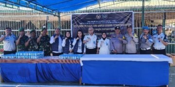 Perkuat Komitmen “Say No to Drugs”, Lapas Pekanbaru Gelar Tes Urine Massal Bersama TNI, Polri, dan BNN