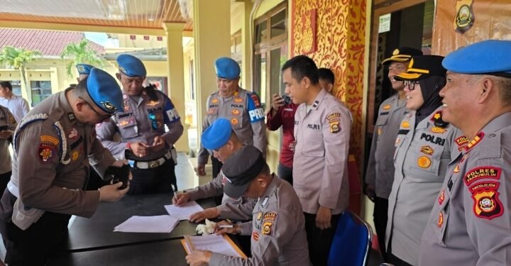 Pastikan Kedisiplinan Personel, Polda Sumsel Gelar Audit Menyeluruh Senjata Api Dinas