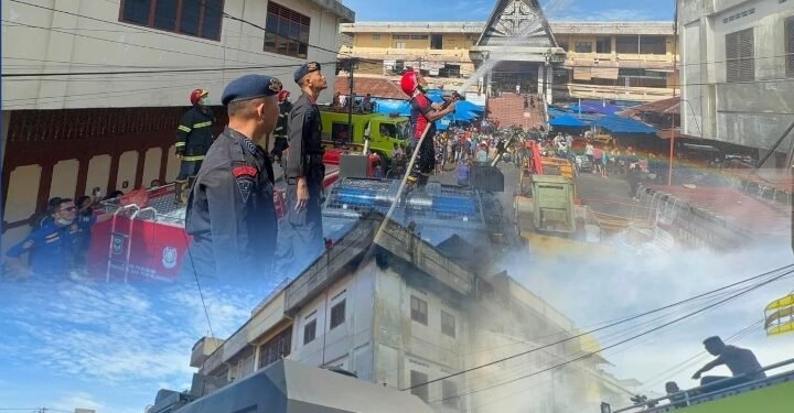 Gerak Cepat Brimob Sumut! AWC Diterjunkan, Kebakaran Ruko di Pematangsiantar Berhasil Dikendalikan Tanpa Korban Jiwa