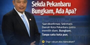 Tercium Bau Tak Sedap! Dugaan “Bancakan” Rp1,8 Miliar Advertorial Menguat, Sekda Pekanbaru Tetap Bungkam