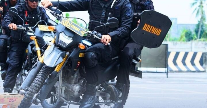 Sinergi Taktis Brimob dan Polda Sumut Matangkan Sispamkota Lewat Tactical Floor Game