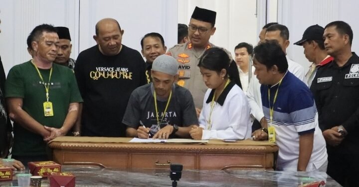 Kapolres Langkat, Bupati Langkat, DPRD, dan Kejari Gelar Forum Silaturahmi Forkopimda, Kasus Saling Lapor Berakhir Damai Lewat Musyawarah