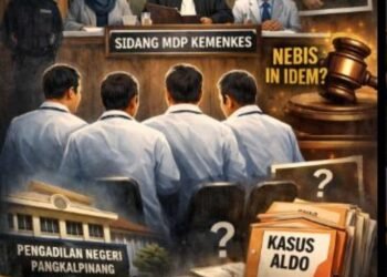Sidang Ulang MDP 5 Dokter di Babel Picu Polemik, Diduga Langgar Prinsip Hukum