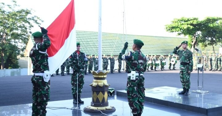 Panglima TNI Tekankan Integritas dan Bijak Bermedsos dalam Upacara 17-an Korem 044/Gapo