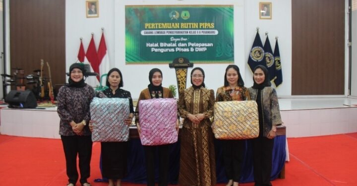 Hangat dan Haru, PIPAS Lapas Pekanbaru Lepas Tiga Pengurus dalam Pertemuan Rutin Penuh Kebersamaan