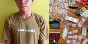 Sempat Kabur Lompat ke Sungai Saat Digrebek, Bandar Sabu di Desa Pamah Akhirnya Ketangkap di Aceh 