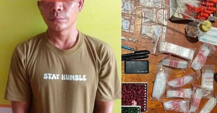 Sempat Kabur Lompat ke Sungai Saat Digrebek, Bandar Sabu di Desa Pamah Akhirnya Ketangkap di Aceh 
