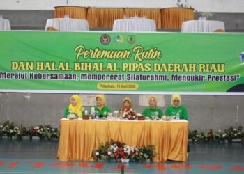 PIPAS Cabang Lapas Pekanbaru Tunjukkan Solidaritas, Meriahkan Halal Bihalal PIPAS Daerah Riau Bersama Kakanwil Ditjenpas