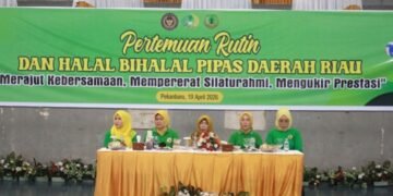 PIPAS Cabang Lapas Pekanbaru Tunjukkan Solidaritas, Meriahkan Halal Bihalal PIPAS Daerah Riau Bersama Kakanwil Ditjenpas