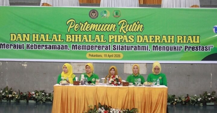 PIPAS Cabang Lapas Pekanbaru Tunjukkan Solidaritas, Meriahkan Halal Bihalal PIPAS Daerah Riau Bersama Kakanwil Ditjenpas