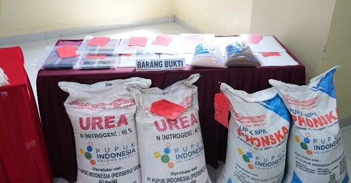 Polda Sumsel Bongkar Sindikat Penyelewengan 10 Ton Pupuk Subsidi di Muara Enim