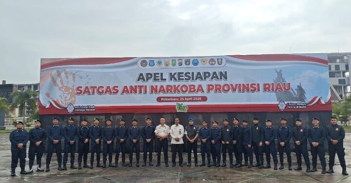Ikuti Apel Kesiapan Satgas, Kalapas Pekanbaru Tegaskan Komitmen Pemberantasan Narkoba