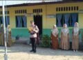 Kapolsek Secanggang Jadi Pembina Upacara Bendera di Sekolah Yayasan Pendidikan Budaya Langkat Kecamatan Secanggang 