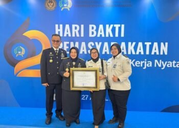 Klinik Lapas Pekanbaru Ukir Prestasi Nasional, Kalapas Terima Penghargaan di Tasyukuran HBP ke-62